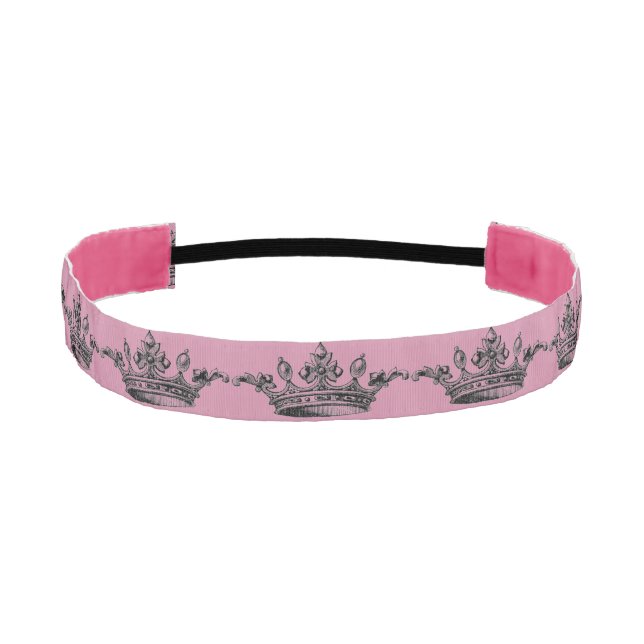 Funny Queen of Everything Crown No Slip Headband (Front)