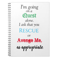 Funny Quest Notebook