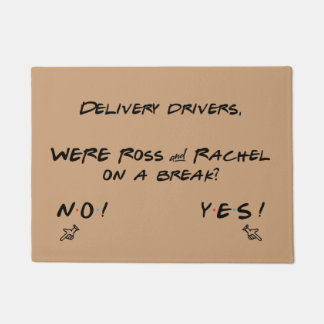 Funny Question Door Mat