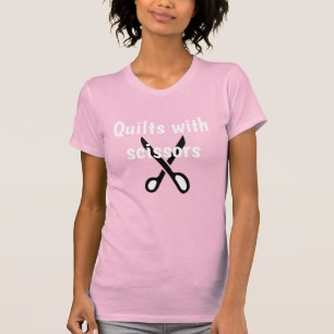 Funny Quilter's Tee, Pretty Light Pink T-Shirt