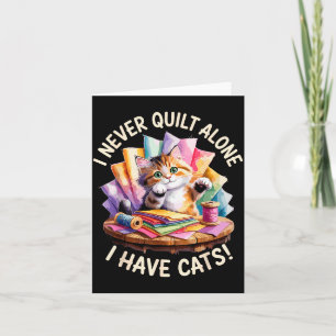 Funny Quilting Art For Men Women Quilt Lover Sewin Card