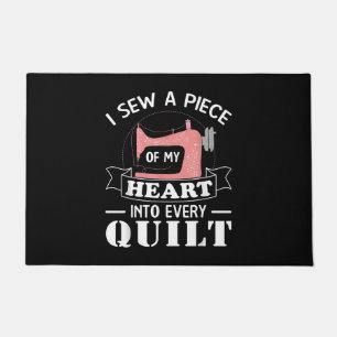 Funny Quilting Quilters Gifts Doormat