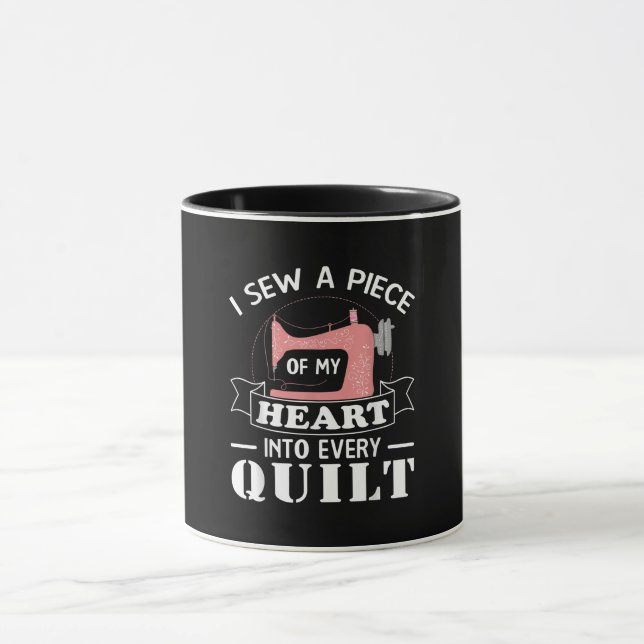 Funny Quilting Quilters Gifts Mug (Center)
