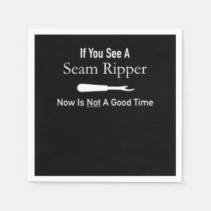 Funny Quilting Seamstress Gift Idea Quilting Napkins