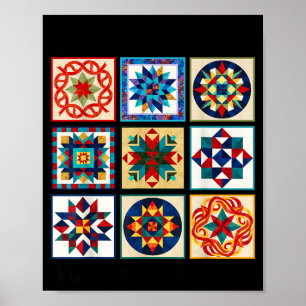 Funny Quilting Sewing Make A Quilt Patterns Quilte Poster