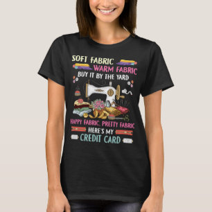 Funny Quilting Sewing Needle Sayings Sewer & Quilt T-Shirt
