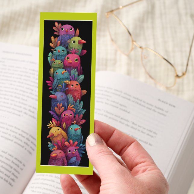 Funny/Quirky Birds Bookmarks (Hand)
