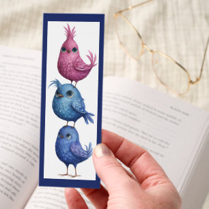 Funny/Quirky Birds Bookmarks
