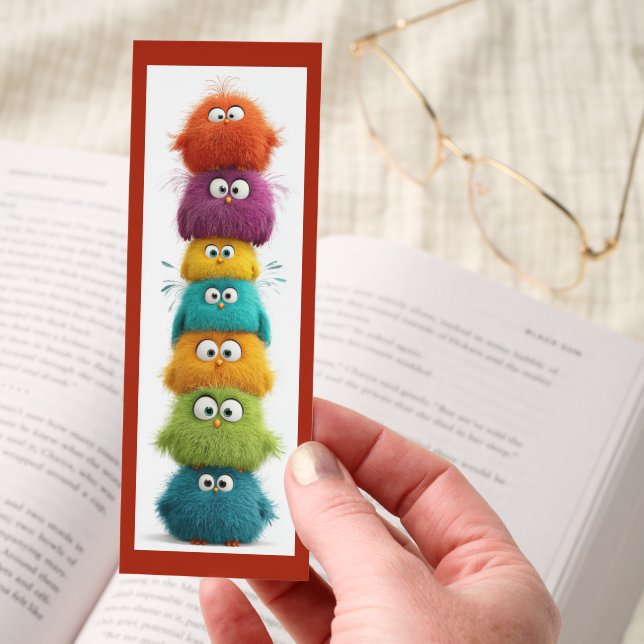 Funny/Quirky Birds Bookmarks (Hand)