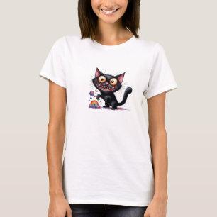 Funny quirky cat T-Shirt