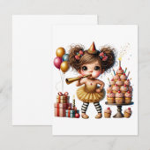 Funny Quirky Gnome Birthday (Front/Back)