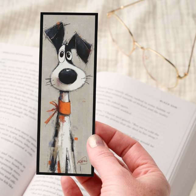 Funny Quirky Whimsical Dog Bookmarks (Hand)
