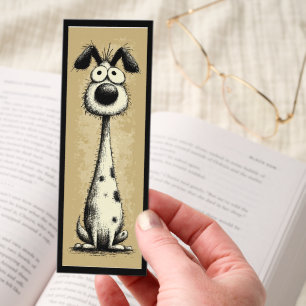Funny Quirky Whimsical Dog Bookmarks
