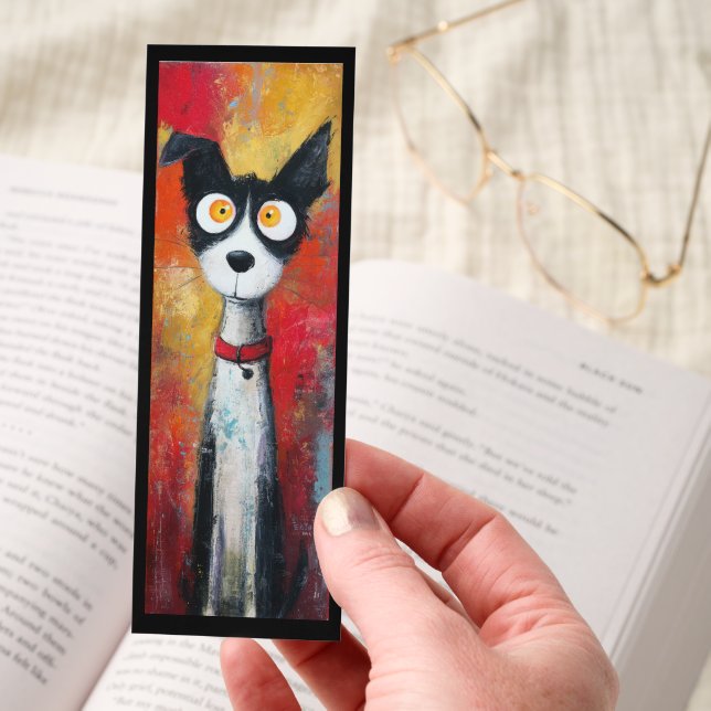 Funny Quirky Whimsical Dog Bookmarks (Hand)