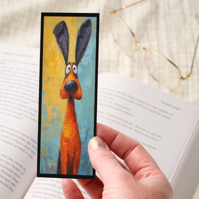 Funny Quirky Whimsical Dog Bookmarks (Hand)