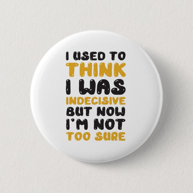 Funny Quotation Button (Front)