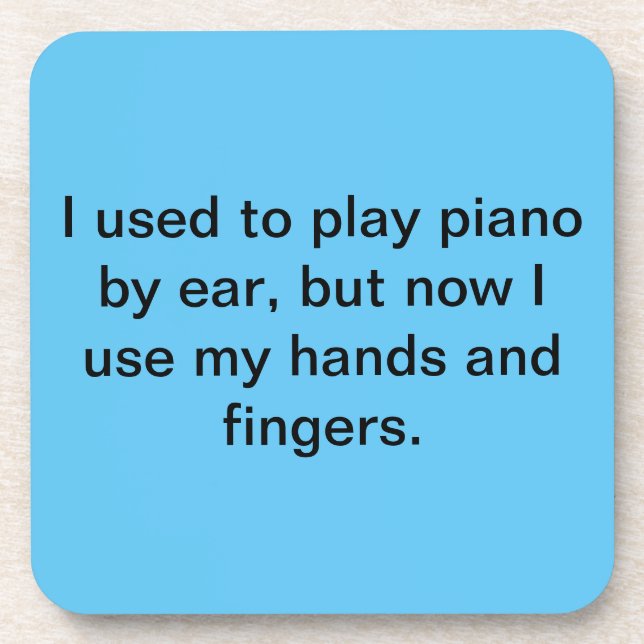 Funny Quote 2 Collection Beverage Coaster (Front)