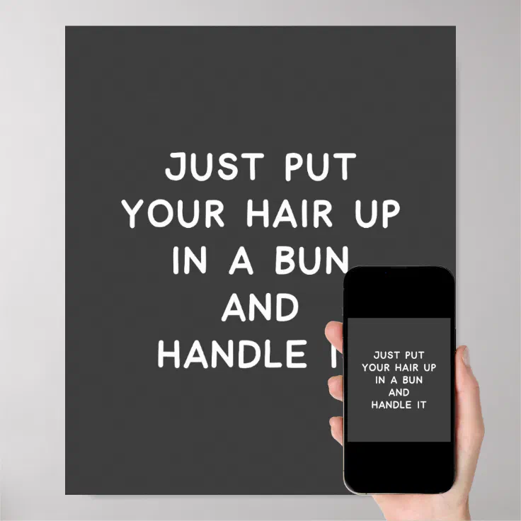 Funny Quote About Life Advice and Resilience Poster | Zazzle