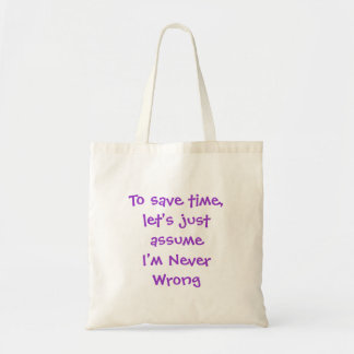 Funny Quote Bag