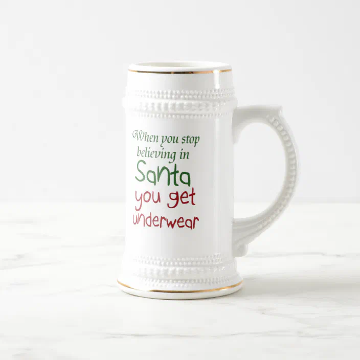 Funny Quote Beer Stein Milk Mugs Holiday Joke Gift Zazzle Com