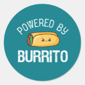 Burrito Taco Lover Mexican Food Fan Burrito Maker' Sticker