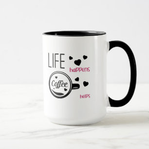 Funny quote coffe addict mom birthday mothers day mug