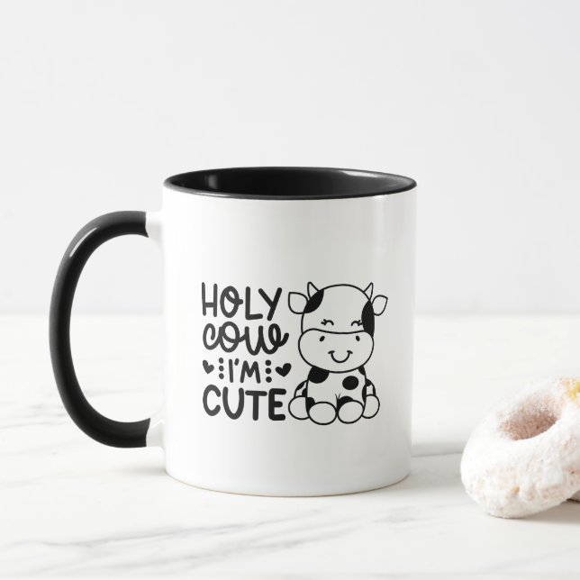 Funny Quote Coffee Mug (With Donut)