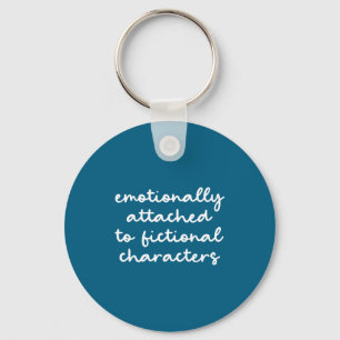 Funny Quote For Book Lovers Modern Script Keychain