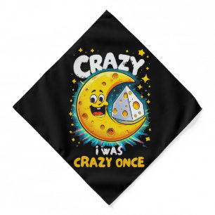 Funny quote for cheese lovers bandana