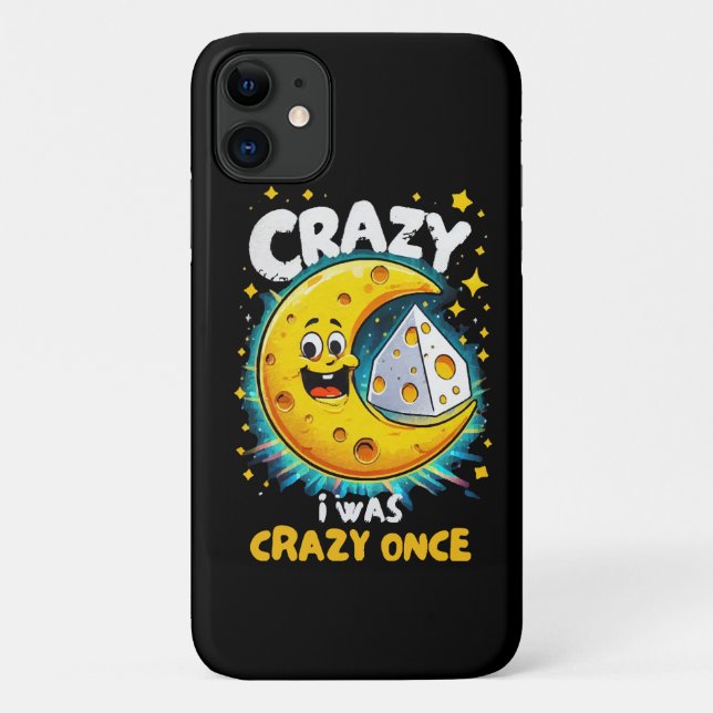 Funny quote for cheese lovers Case-Mate iPhone case (Back)