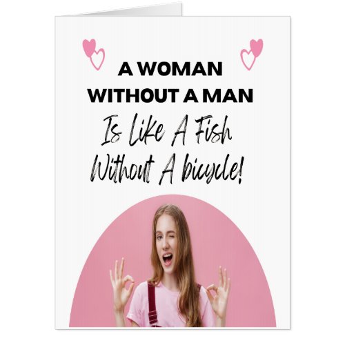 Funny Quote For Womens Equality Day Card