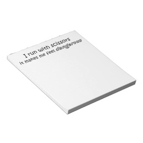 Funny quote gifts notepads unique office gift idea
