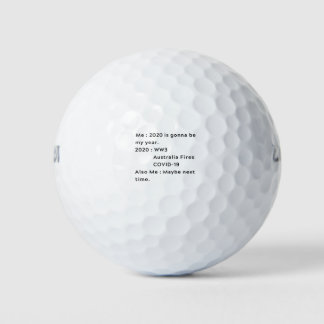 funny quote golf balls
