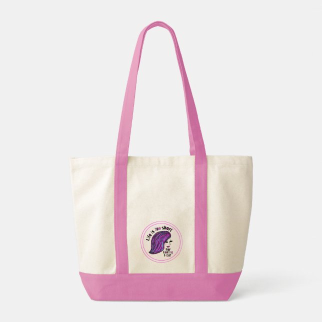 Funny Quote Hairdressers Salon Owners Pamper Gift Tote Bag (Back)