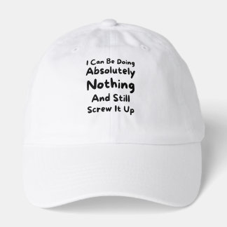 Funny Quote, Humor, Comedy, Sarcasm Hat