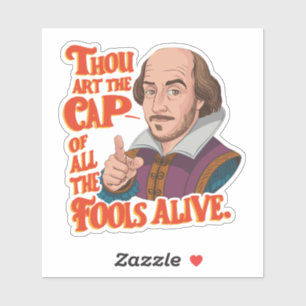 Funny Quote Humor Insult Colorful Sass Sticker