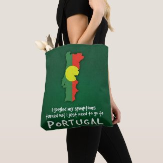 Funny Quote I Googled my symptoms Tote bag