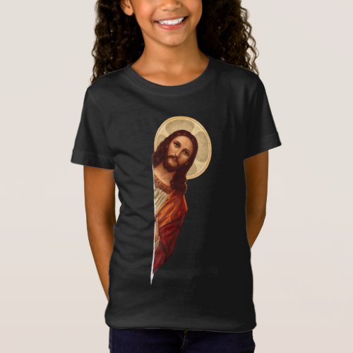Funny Quote Jesus Meme I Saw That Christian Women T_Shirt
