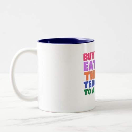 Funny quote Joe Biden  Two_Tone Coffee Mug