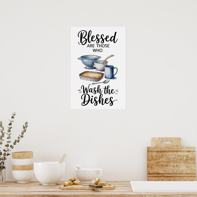 Funny Quote Kitchen Poster (Kitchen)