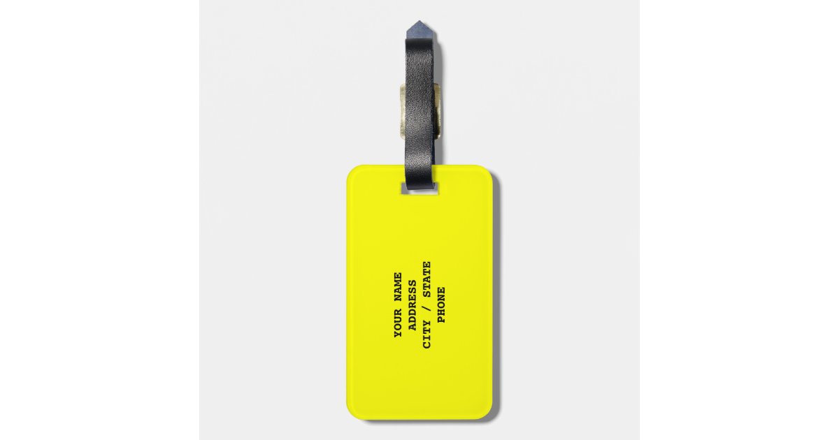 Funny quote luggage tag for bags and suitcases Zazzle