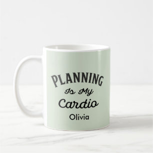 Funny Quote Monogrammed Coffee Mug
