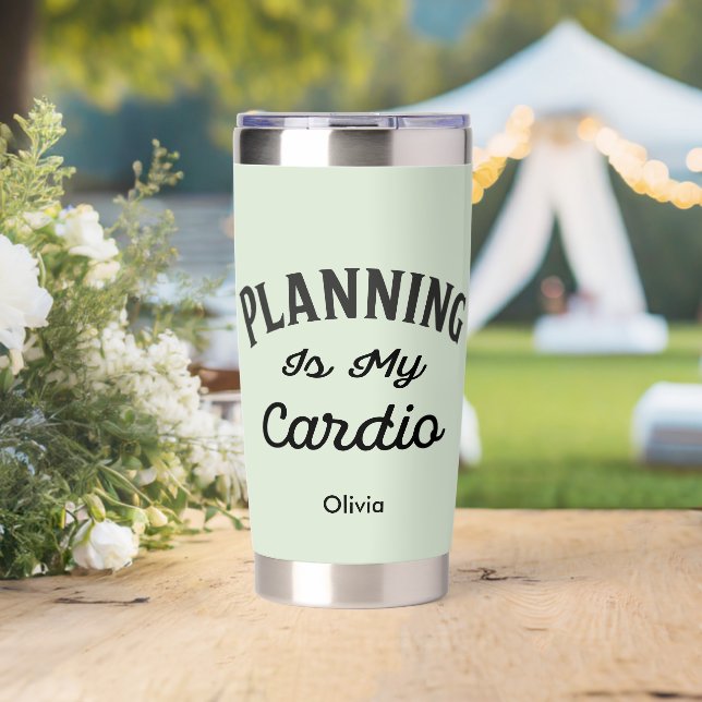 Funny Quote Monogrammed Insulated Tumbler (Wedding (Rotated))