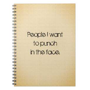 Funny Quote Note Keeping Notebook