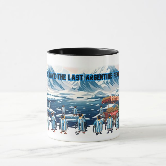 Funny Quote on a Ceramic Coffee Mug (Center)