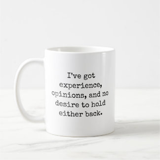 Funny Quote Sarcastic Humor Saying Coffee Mug