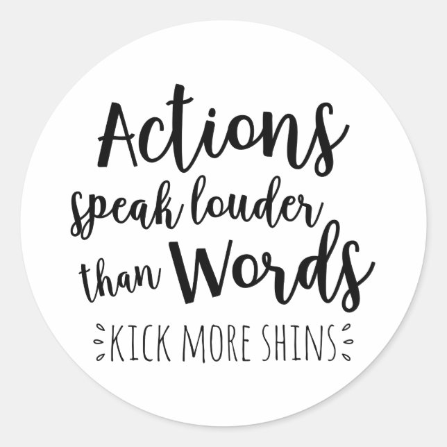funny quote sarcastic quote cliche quote quotes classic round sticker (Front)
