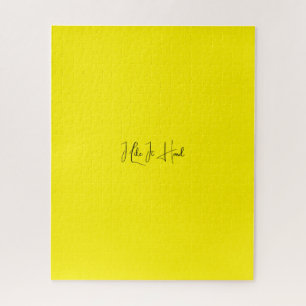 Funny Quote Solid Background Puzzle