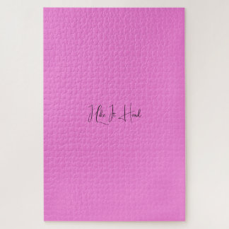 Funny Quote Solid Background Puzzle