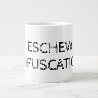 Funny quote that begs defining, instant joke! giant coffee mug